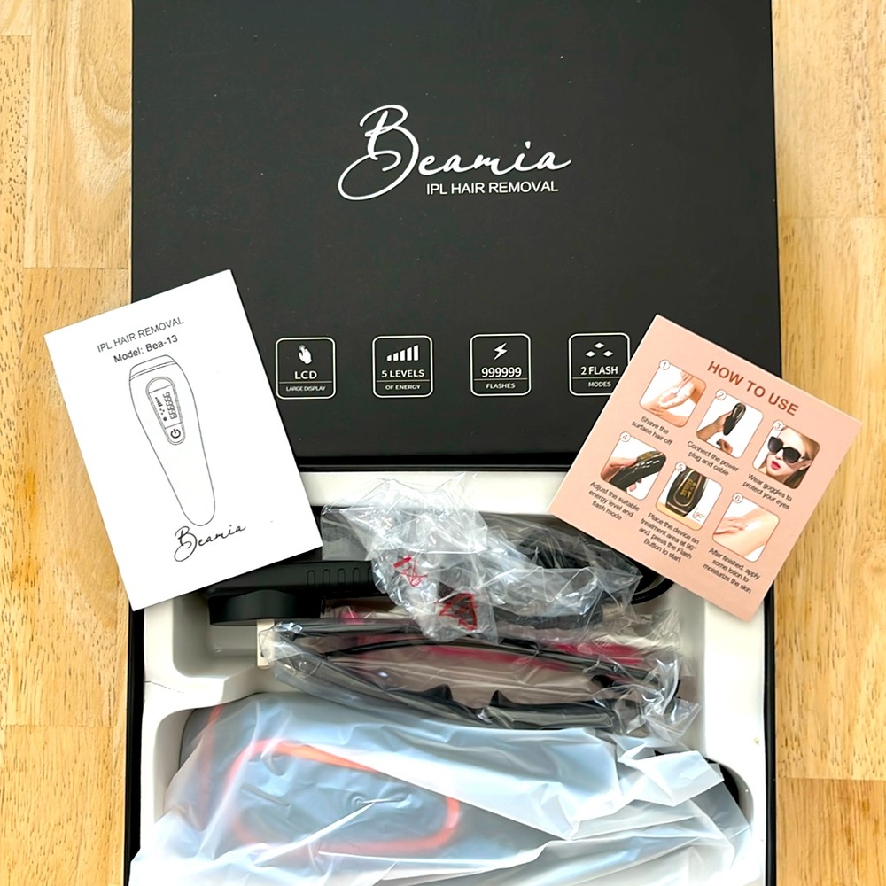 Beamia IPL hair removal New in Box